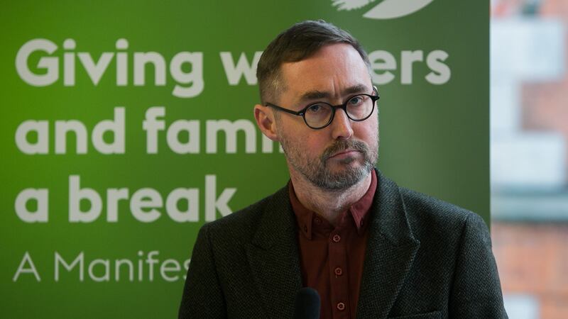 Sinn Féin’s Eoin Ó Broin: Government policy should focus on increasing the direct delivery of social homes by local authorities. Photograph: Gareth Chaney/Collins