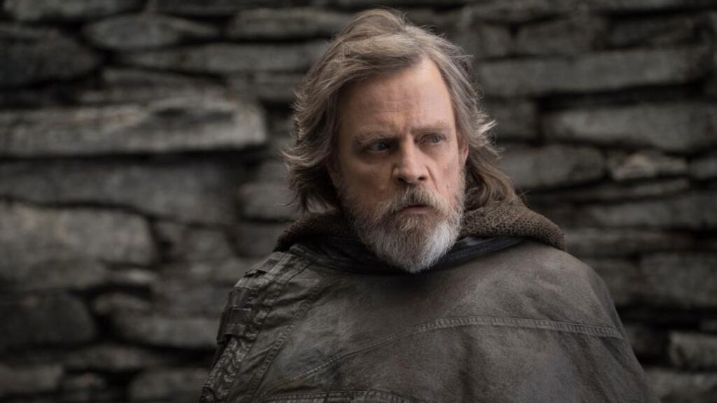 Mark Hamill takes centre stage as Luke Skywalker in Star Wars: The Last Jedi