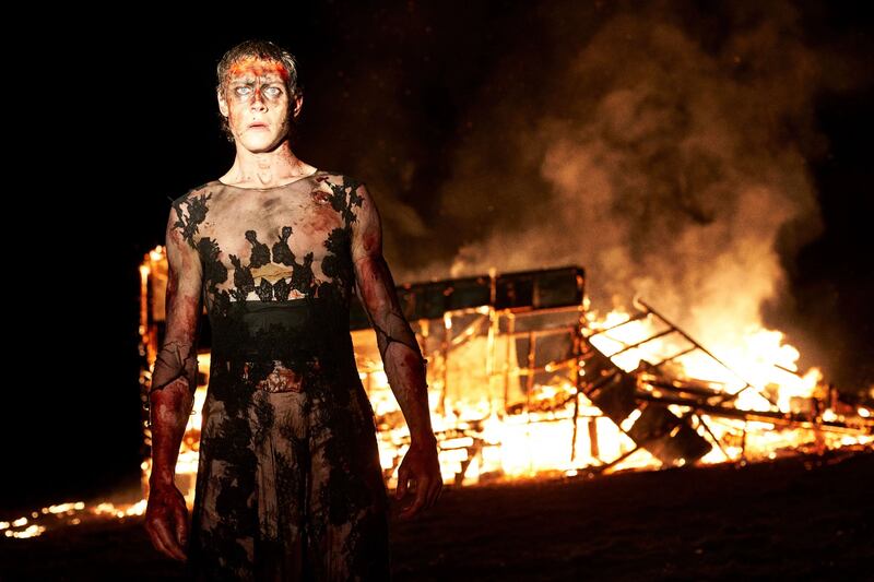 George MacKay in the 2019 film version of the Peter Carey novel True History of the Kelly Gang