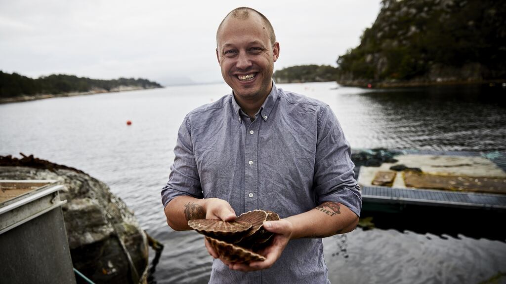 Lyseverket owner and chef Christopher Haatuft on Sotra, an island in the North Atlantic just west of Bergen, Norway, New Nordic chefs are guided by solemn manifestoes about nature and culture, and often restrict themselves to Scandinavian ingredients. Haatuft, who is the opposite of solemn, coined a new term for the food at his restaurant: neo-fjordic. (David B. Torch/The New York Times)