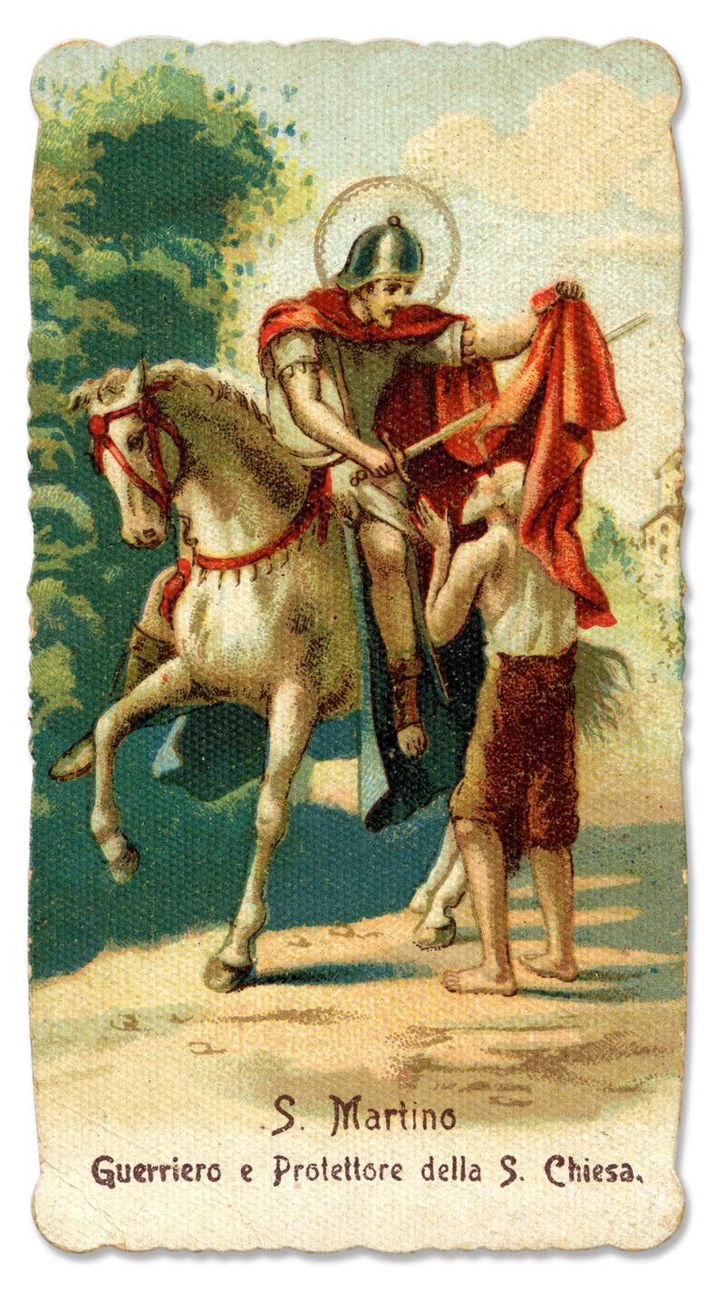 Saint Martin of Tours (316-397). Photograph:  Fototeca Gilardi/Getty Images
