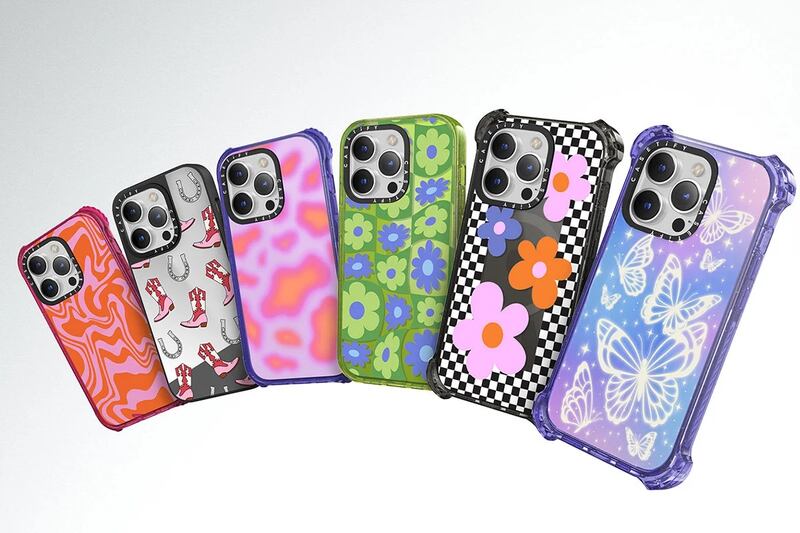 Casetify phone covers are made from biodegradable materials