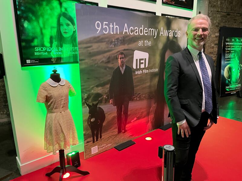 Ross Keane, the IFI's director at the Oscars watch party. Photograph: Simon Carswell