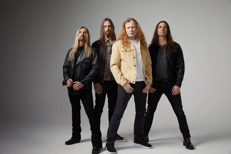 ‘When I got the diagnosis they thought that was the end of Megadeth and the end of Dave Mustaine.’ Photograph: Travis Shinn