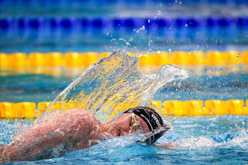Nathan Wiffen at the Swim Ireland Irish Open Swimming Championships & Olympic Trials. Photograph: Bryan Keane/Inpho