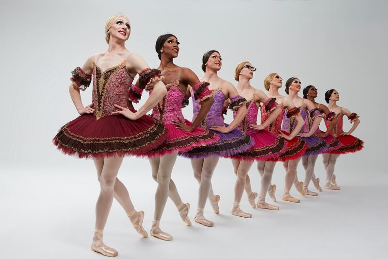 Les Ballets Trockadero de Monte Carlo: Paquita. Photograph: Zoran Jelenic