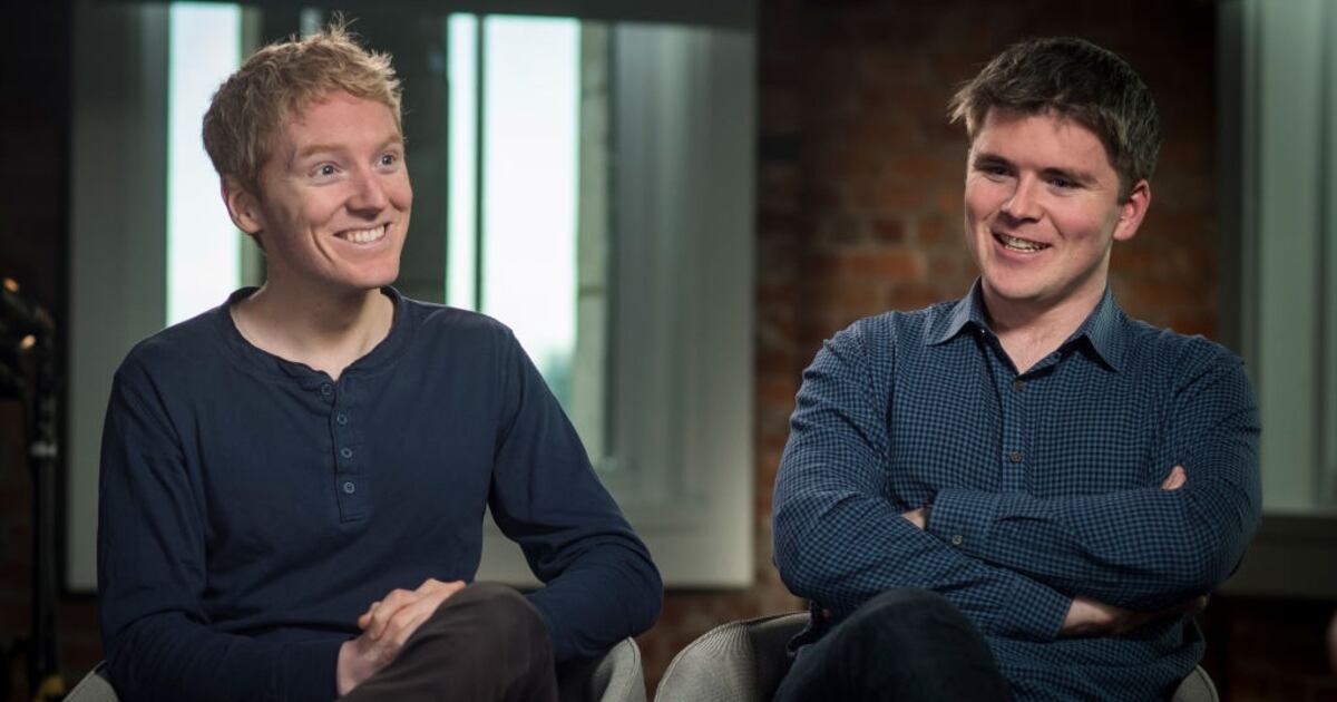 Patrick and John Collison: Stripe's 30-something billionaires