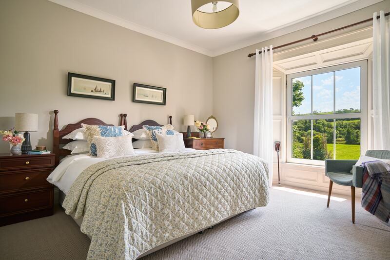 The property has five bedrooms