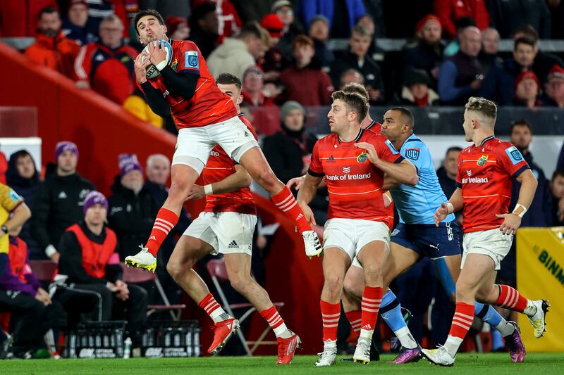 Munster's Joey Carbery against Bulls. Photograph: Ben Brady/Inpho