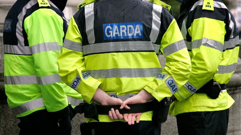Garda  action: Just 39 per cent of repondents to an Irish Times/Ipsos MRBI poll  believe that the threatened strike was   unacceptable. Photograph: Mark Stedman/RollingNews.ie