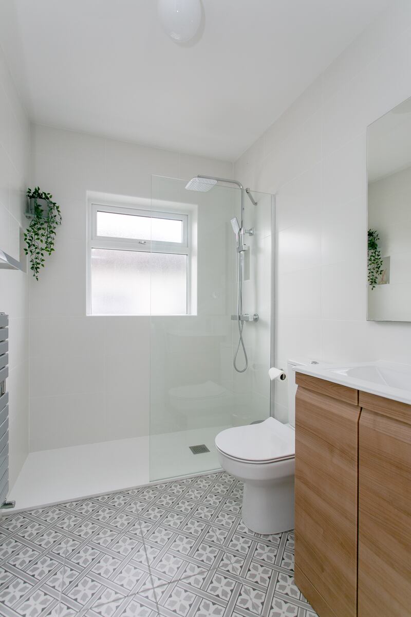The property has the benefit of three bathrooms. Photograph: Brian Dempsey