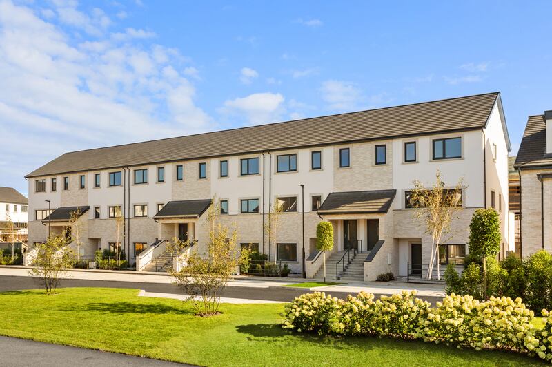 All the A-rated homes at Fairfield come with fitted kitchens, stone countertops and integrated appliances