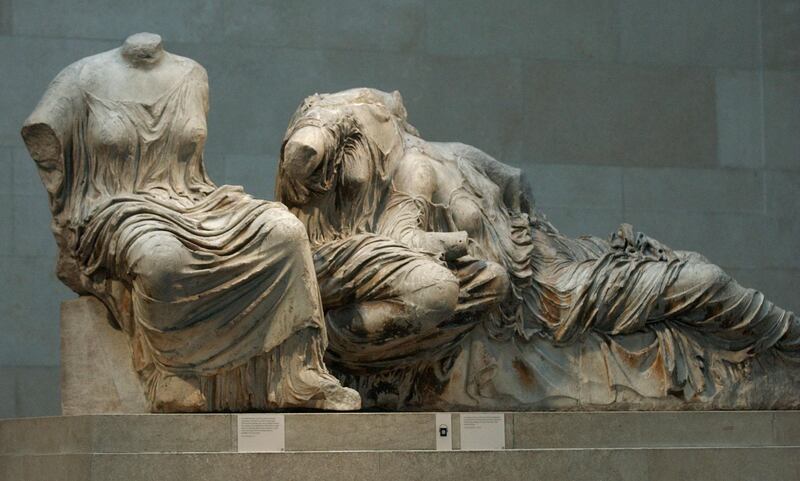 The marbles were taken from the 2,500-year-old Parthenon by the Scottish peer Lord Elgin. Photograph: Matthew Fearn/PA Wire