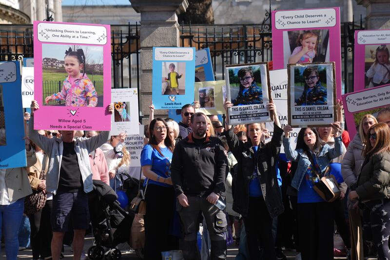 Autism charity AsIAm said poor planning and data collection was contributing to families having to fight for places. Photograph: Brian Lawless/PA Wire