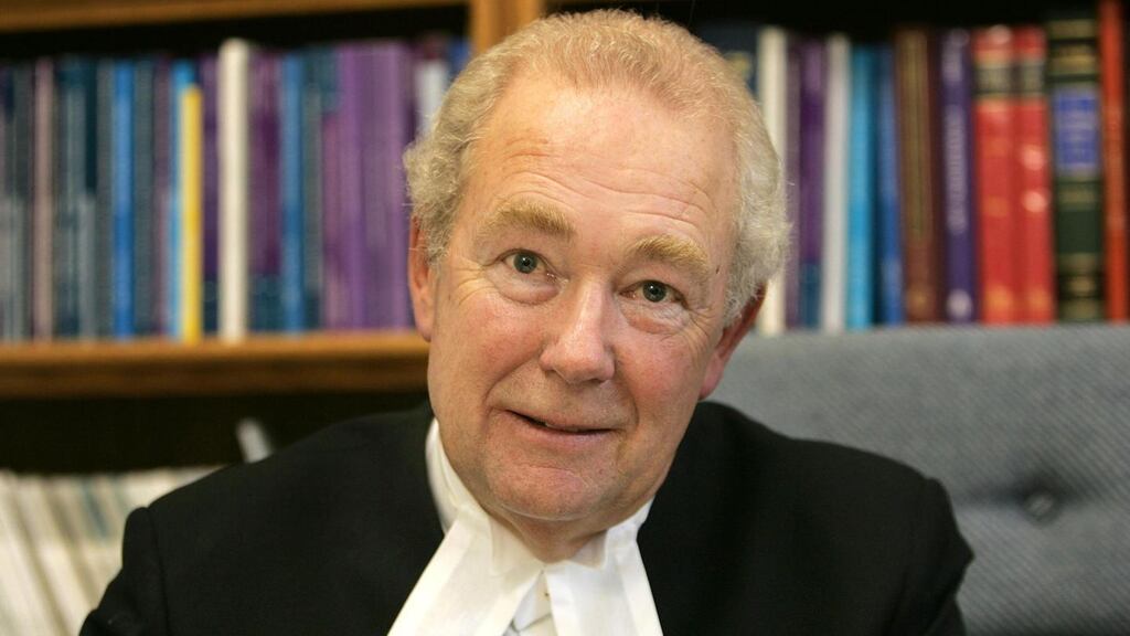 Mr Justice Nicholas Kearns, one of the three judges, who handled proceedings with delicacy and tact, as the evidence proceeded swiftly