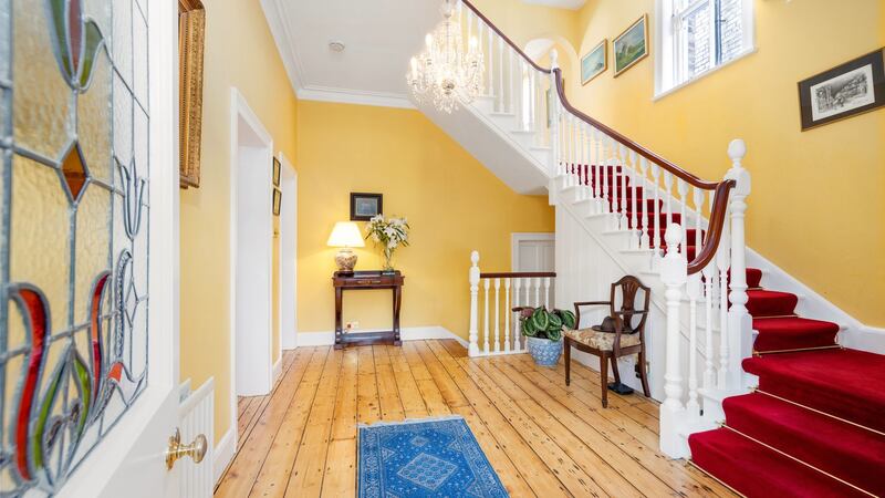 The entrance hall