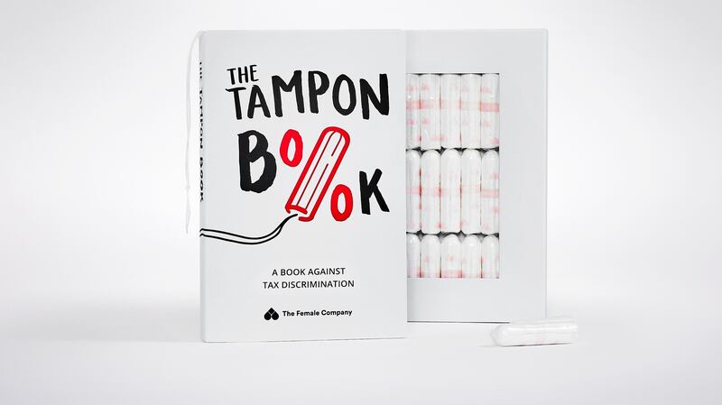 Inside The Tampon Book. Photograph: Cedric Soltani/Studio Dropped