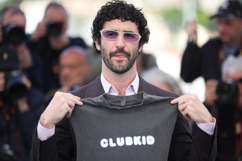 US director and screenwriter Jordan Firstman at this year's Cannes film festival. Photograph: Valery Hache/Getty Images