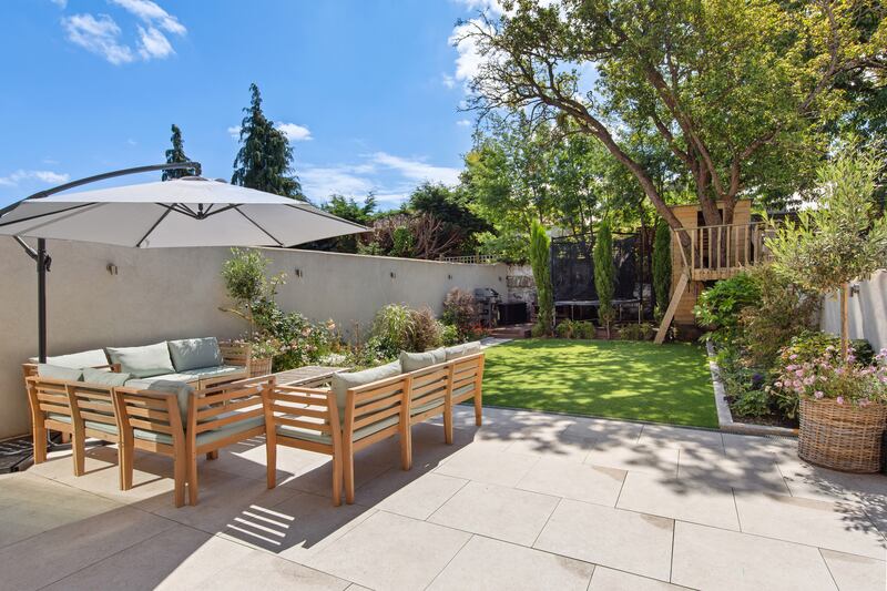 Rear garden