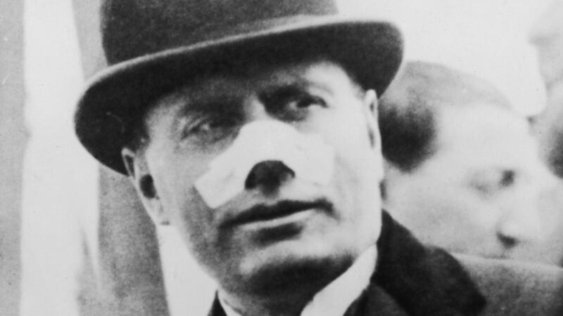 Italian premier Benito Mussolini. Photograph:  Topical Press Agency/Hulton Archive/ Getty Images