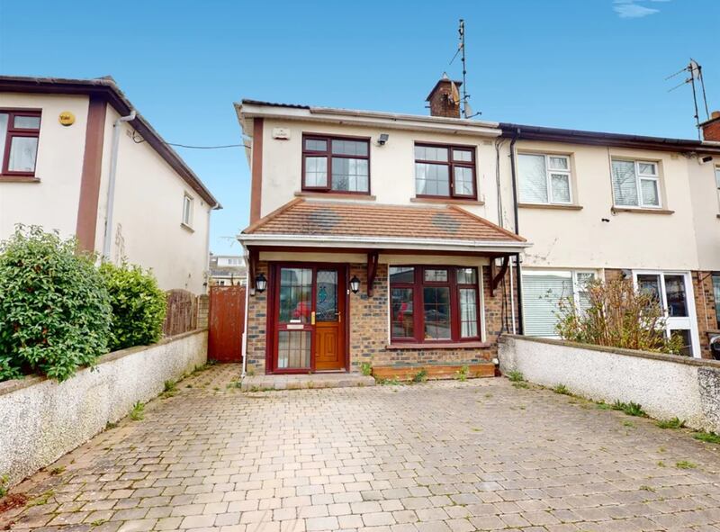 There is a large main bedroom and a smaller double upstairs in number 51 Cherry Avenue