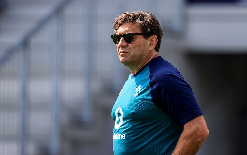 IRFU performance director David Nucifora. Photograph: Dan Sheridan/Inpho
