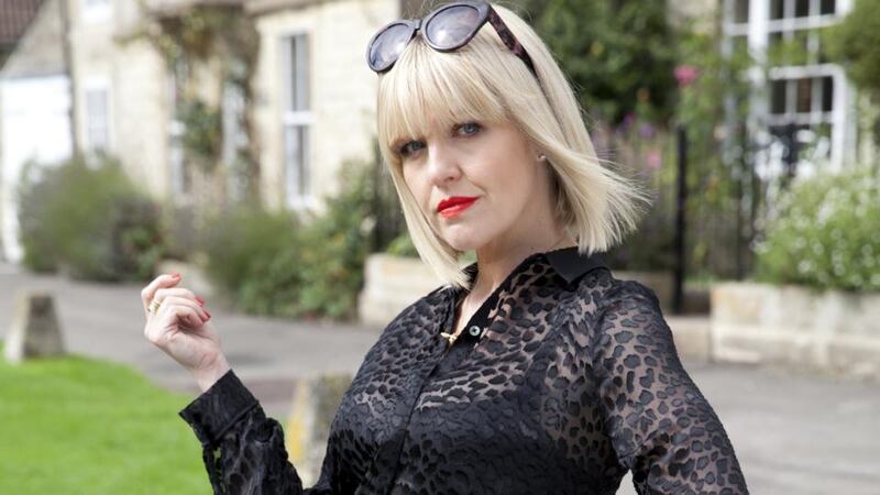 Ashley Jensen as Agatha Raisin: a woman of uncertain age, something of a latter-day Miss Marple were it not for her habit of bawling “Snakes and bastards!”