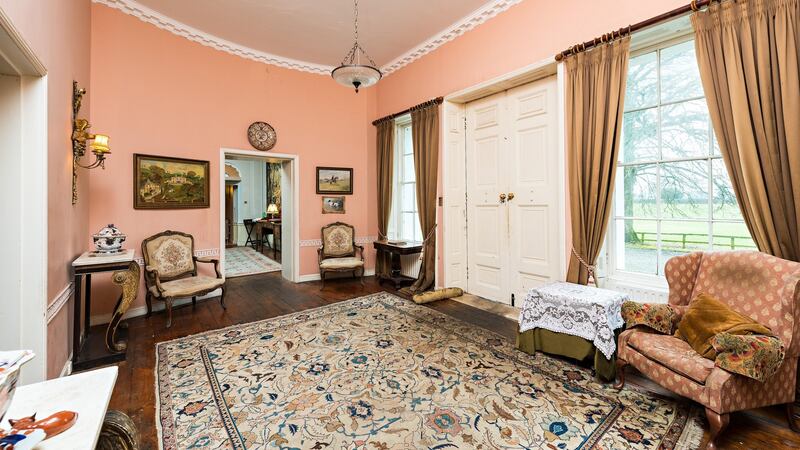 The hall of Galtrim House