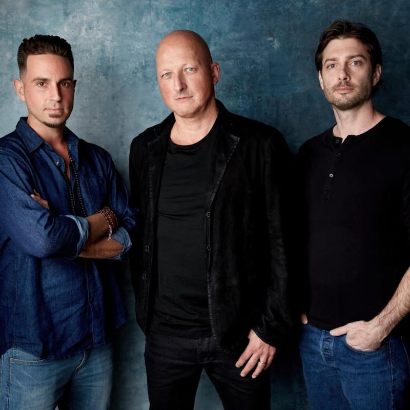 Leaving Neverland: Wade Robson, Dan Reed, James Safechuck. Photograph: AP