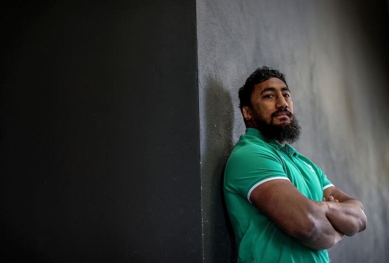 Ireland centre Bundee Aki. Photograph: Dan Sheridan/Inpho