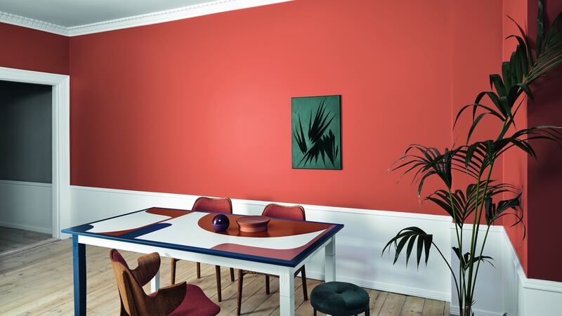 Johnstone’s Maple Haze is ideal for kitchen and dining areas.