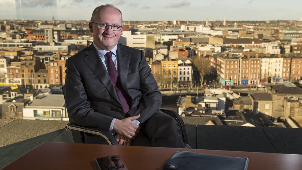 Central Bank governor Philip Lane. The bank put out a public tender notice asking for specialist training companies to help it provide “Physical Intelligence for Leaders for the Central Bank of Ireland”.  File photograph: Dara Mac Dónaill/The Irish Times