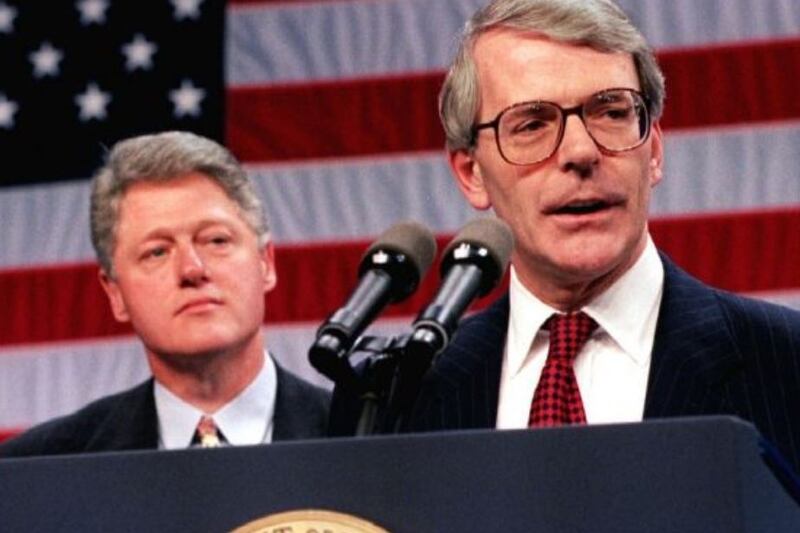 Ireland 'just another island' for most Britons, Major told Clinton