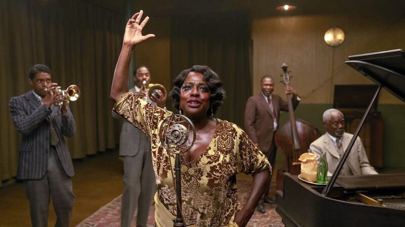 Denzel Washington and Todd Black are the producers on Ma Rainey’s Black Bottom. Photograph: Netflix