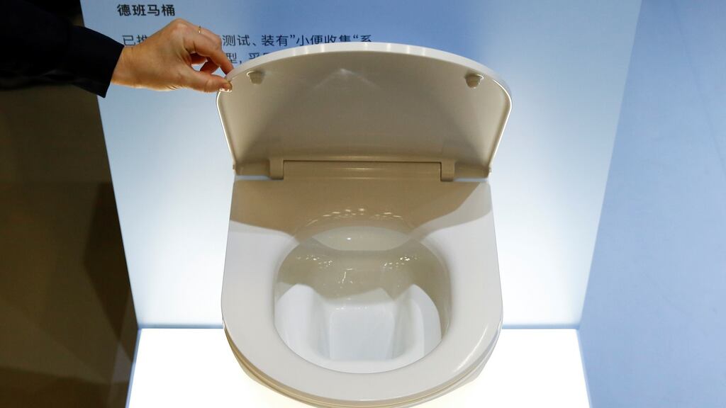 Two men in Germany have been convicted of stealing more than 100 portable toilets. File photograph: Thomas Peter/Reuters