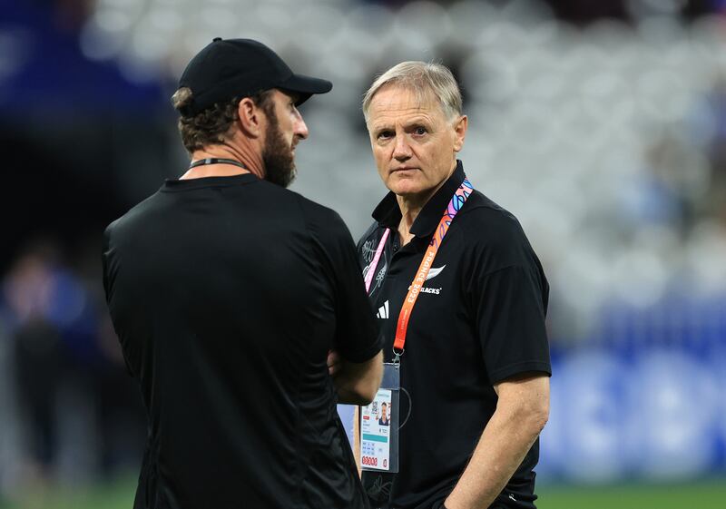 Joe Schmidt has had a growing influence on the All Blacks ever since being brought onto the coaching ticket as a consultant. Photograph: 
Billy Stickland/Inpho