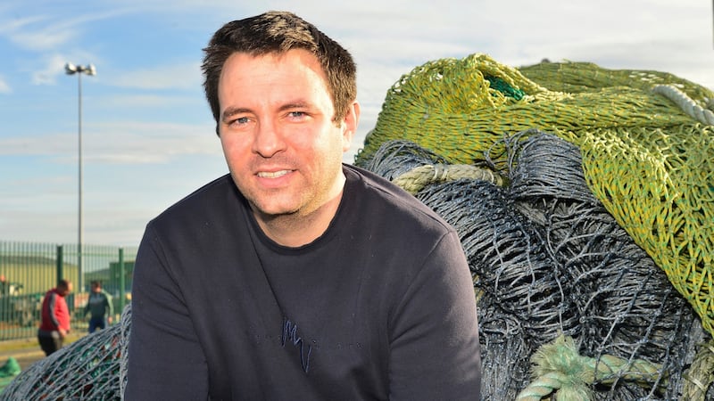 Ross Minihane, owner/skipper of the fishing vessel Alannah Riley at Dinish Island Pier. Photograph: Niall Duffy/West Cork Photo