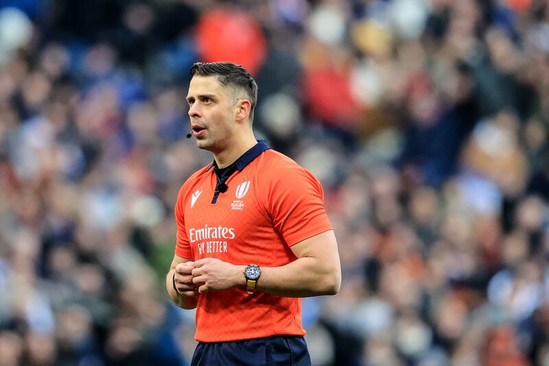 Nika Amashukelli: the Georgian referee is proving a valuable asset at European level. Referee: Dan Sheridan/Inpho
