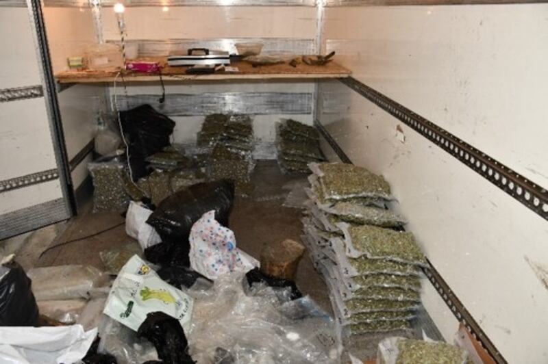 Over €8 million worth of drugs were seized following an investigation by Gardaí and Polish police. Photograph: An Garda Síochána