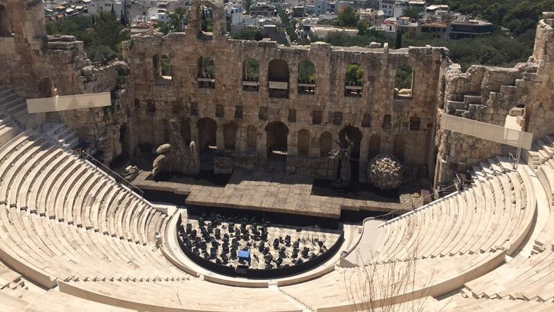 The Odeon of Herodes Atticus Theatre is a spectacular sight not to be missed