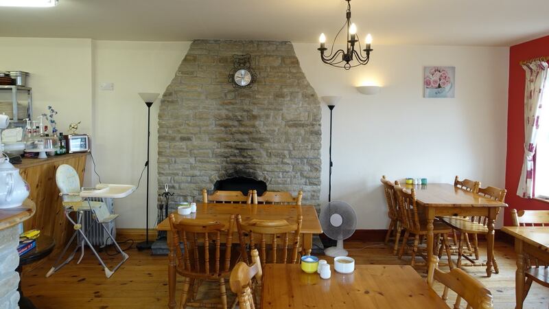 Time for cupán tae agus cáca milis? This tea room is close to Silver Strand beach in  Co Donegal