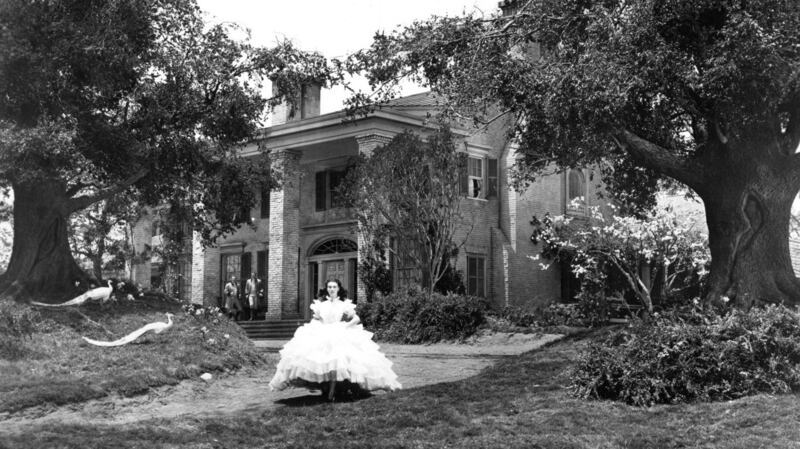 Scarlett O’Hara (Vivien Leigh) outside Tara in Gone with the Wind