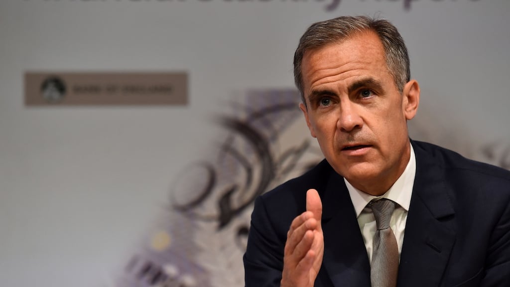 Mark Carney, governor of the Bank of England: Leave campaigners have called for his head on a plate, accusing him of “doom-laden” forecasts for the UK’s post-Brexit economy and for politicising his office. Photograph: Ben Stansall/AFP/Getty Images