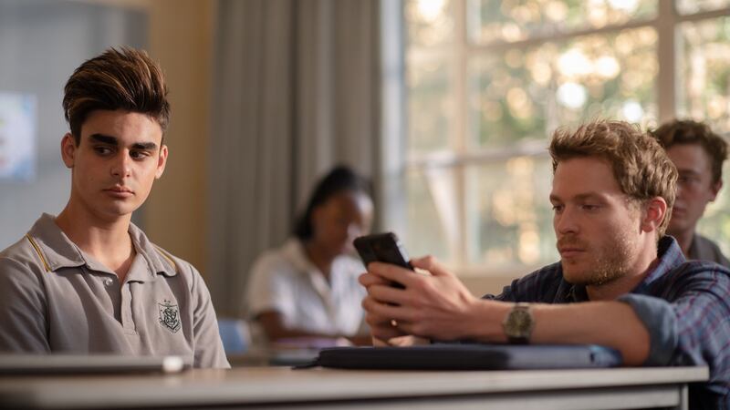 Yazeed Daher and Sam Reid in The Hunting