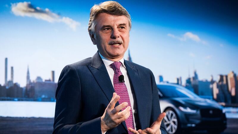 Ralf Speth, chief executive of Jaguar Land Rover. About 500 jobs will be cut from the carmaker’s factory near Liverpool in a move that wasn’t linked by the company to Brexit. Photograph: Bloomberg