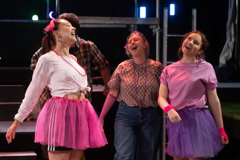 Evanne Kilgallon, Lesley Conroy agus Ciara Cox. Grianghraf: Emilija Jefremova