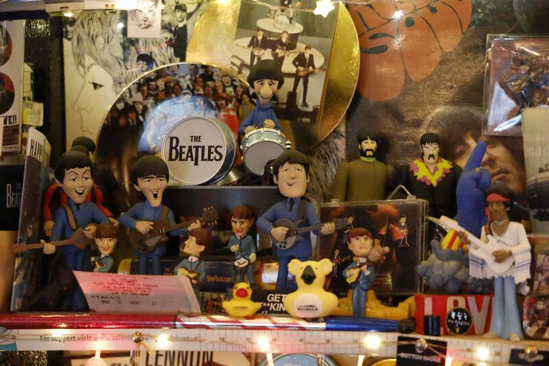 'Anything to do with the Beatles, I like.'   Photograph: Nick Bradshaw/The Irish Times