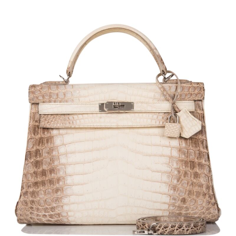 Hermès Himalaya Crocodile Kelly achieved $353,000 at Sotheby's