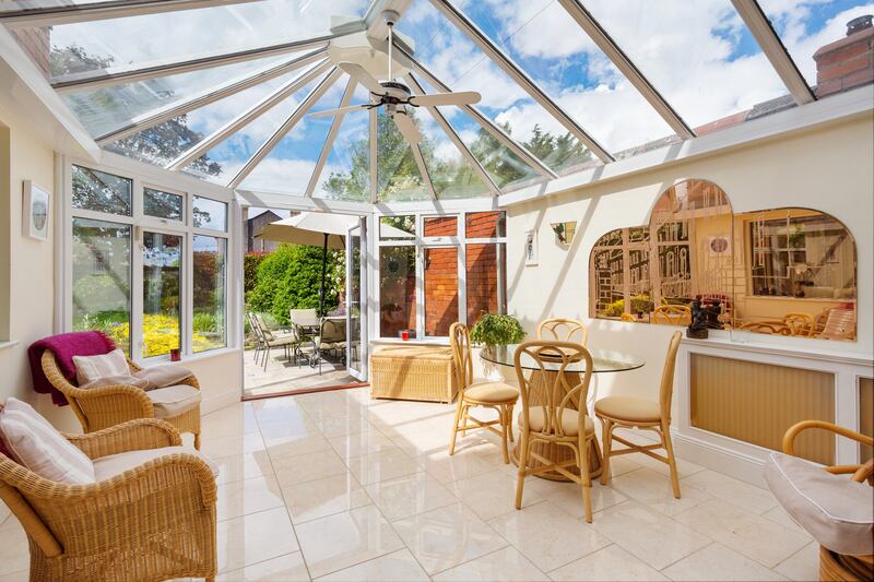 Sunroom.