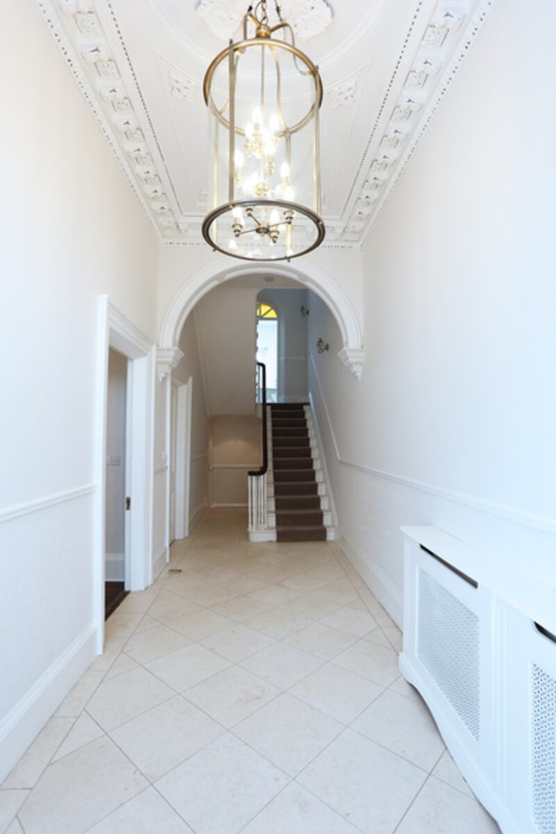 The entrance hall
